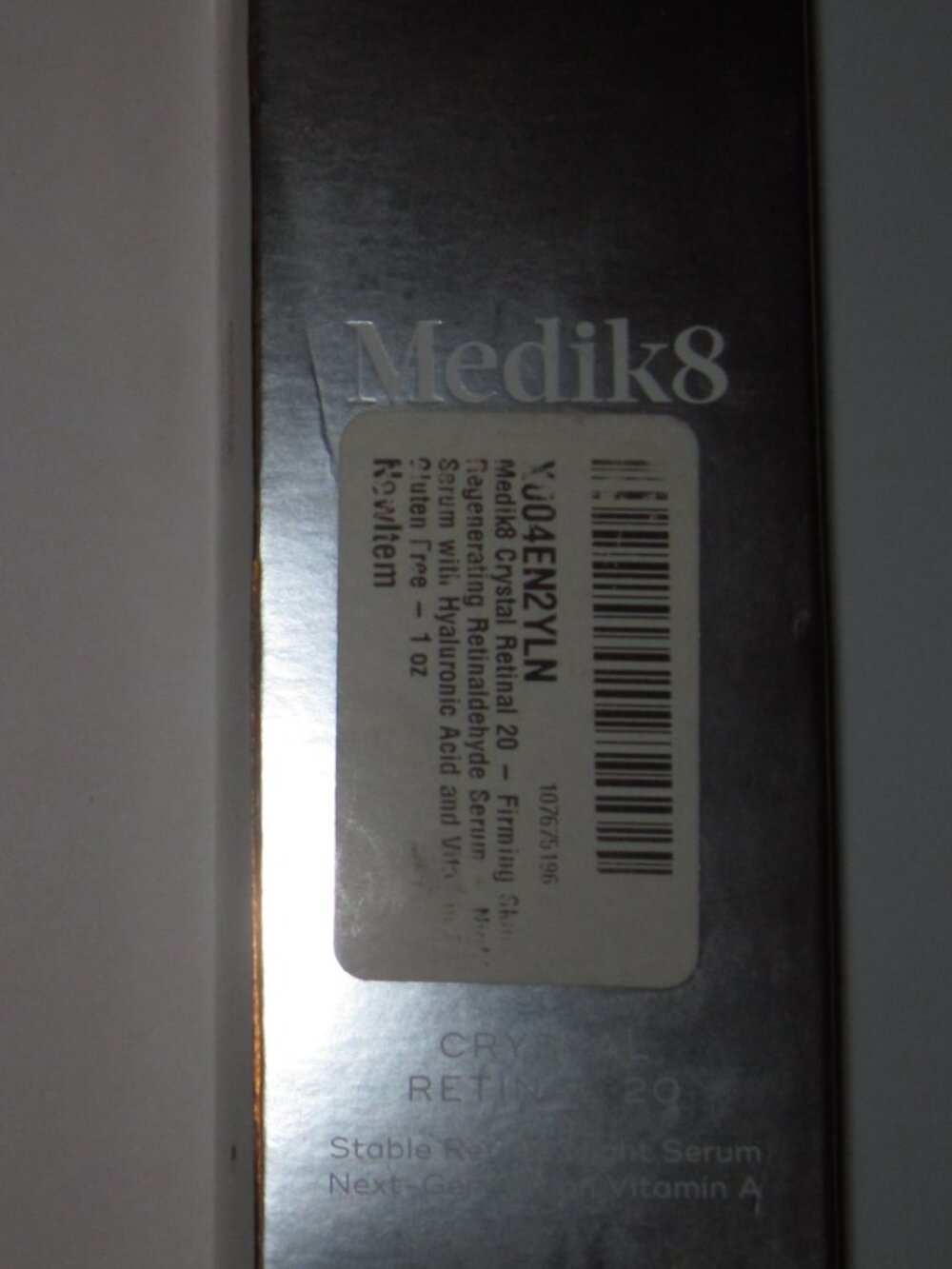 Medik8 Crystal Retinol 20 Face Night Serum Anti Aging Wrinkle Reducing Full Size - Picture 5 of 5